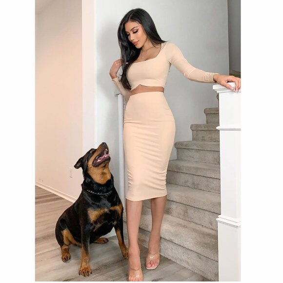 Fashion Nova 2 Piece Set S - Picture 1 of 7